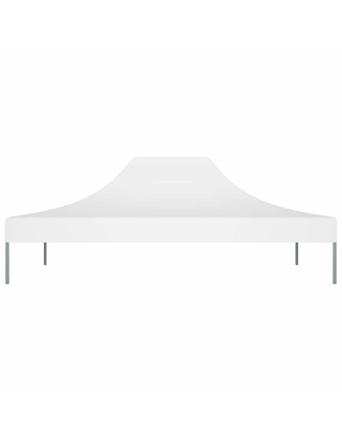 Tetto per Tendone per Feste 4x3 m Bianco 270 g/m²