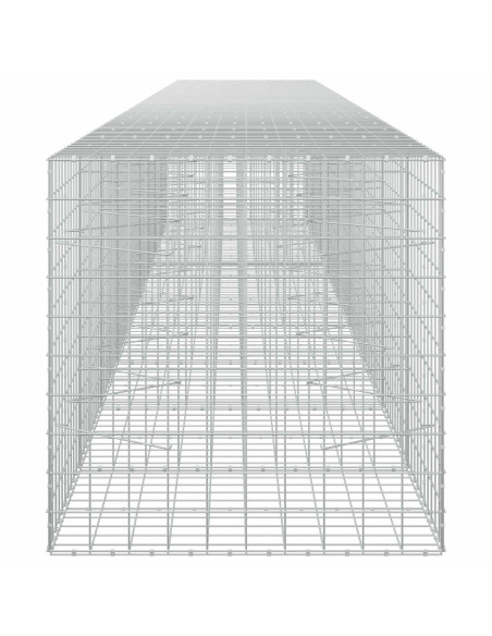 Gabione con filo da 5 mm e rete 10x10 cm 950x100x100 cm