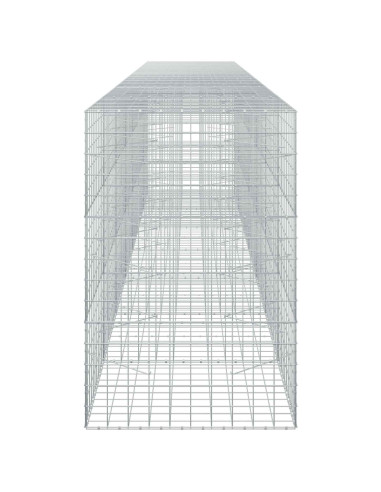 Gabione con filo da 5 mm e rete 10x10 cm 700x100x150 cm