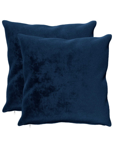 Federa 2 pz HEERLEN Blu navy 65 x 65 cm Flanella