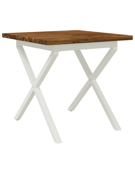 Tavolo da pranzo quadrato 70 x 70 x 75 cm