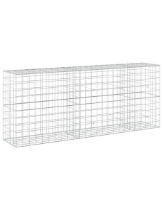 Gabione con Filo da 3,5 mm e Rete da 10x10 cm 250x50x100 cm 2