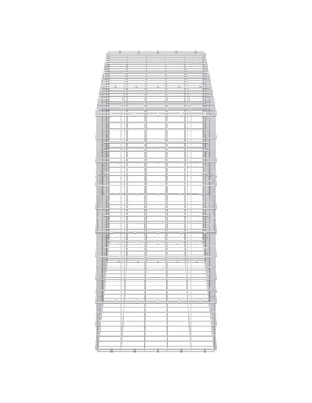 Gabione con Filo da 3,5 mm e Rete da 10x10 cm 250x50x100 cm