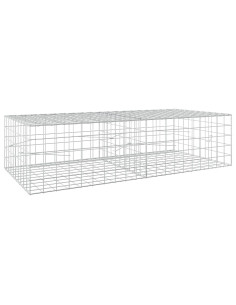Gabione con Filo da 3,5 mm e Rete da 10x10 cm 200x100x50 cm 2
