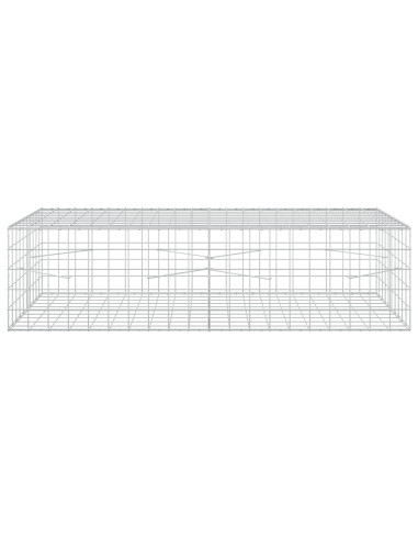 Gabione con Filo da 3,5 mm e Rete da 10x10 cm 200x100x50 cm