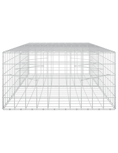 Gabione con Filo da 3,5 mm e Rete da 10x10 cm 200x100x50 cm