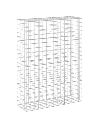 Gabione con Filo da 3,5 mm e Rete da 10x10 cm 150x50x200 cm