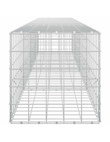 Gabione con Filo da 3,5 mm e Rete da 10x10 cm 400x50x50 cm