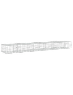 Gabione con Filo da 3,5 mm e Rete da 10x10 cm 550x100x50 cm 2