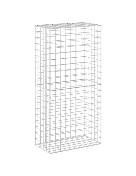 Gabione con Filo da 3,5 mm e Rete da 10x10 cm 50x100x200 cm