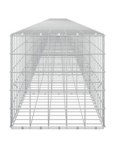 Gabione con Filo da 3,5 mm e Rete da 10x10 cm 1050x50x50 cm