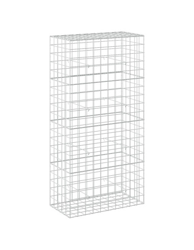 Gabione con Filo da 3,5 mm e Rete da 10x10 cm 100x50x200 cm