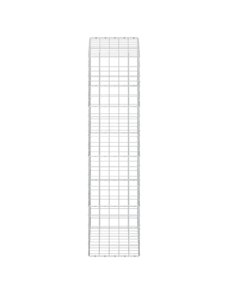 Gabione con Filo da 3,5 mm e Rete da 10x10 cm 100x50x200 cm