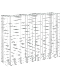 Gabione con Filo da 3,5 mm e Rete da 10x10 cm 200x50x150 cm 2