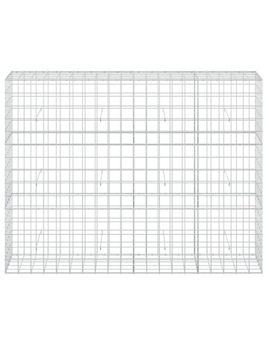 Gabione con Filo da 3,5 mm e Rete da 10x10 cm 200x50x150 cm
