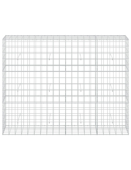 Gabione con Filo da 3,5 mm e Rete da 10x10 cm 200x50x150 cm