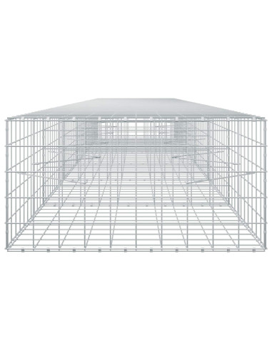 Gabione con Filo da 3,5 mm e Rete da 10x10 cm 600x100x50 cm