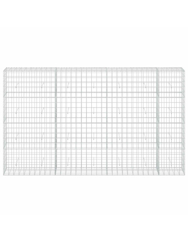 Gabione con Filo da 3,5 mm e Rete da 10x10 cm 350x50x200 cm