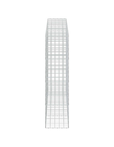 Gabione con Filo da 3,5 mm e Rete da 10x10 cm 350x50x200 cm
