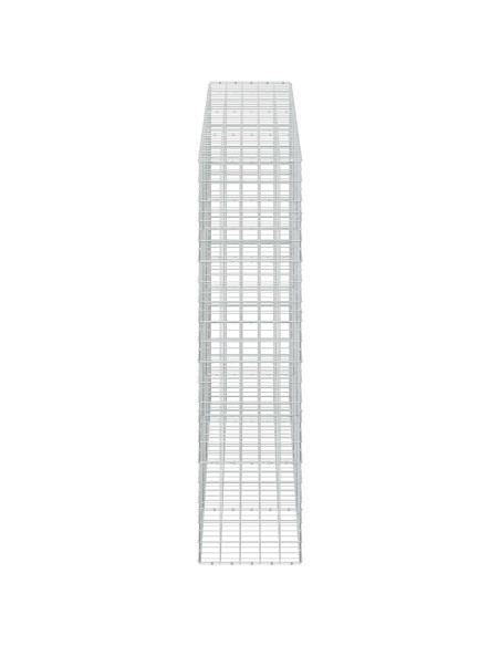 Gabione con Filo da 3,5 mm e Rete da 10x10 cm 350x50x200 cm