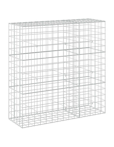 Gabione con Filo da 3,5 mm e Rete da 10x10 cm 150x50x150 cm