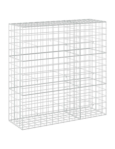 Gabione con Filo da 3,5 mm e Rete da 10x10 cm 150x50x150 cm