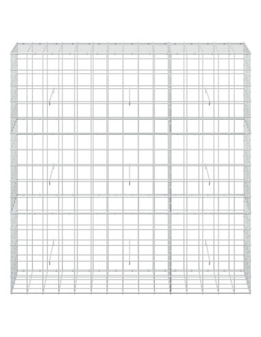 Gabione con Filo da 3,5 mm e Rete da 10x10 cm 150x50x150 cm
