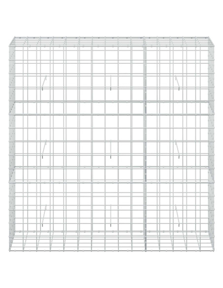Gabione con Filo da 3,5 mm e Rete da 10x10 cm 150x50x150 cm