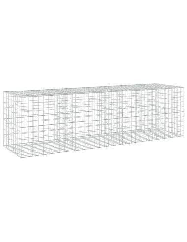 Gabione con Filo da 3,5 mm e Rete da 10x10 cm 350x100x100 cm