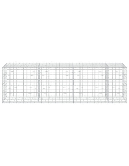 Gabione con Filo da 3,5 mm e Rete da 10x10 cm 350x100x100 cm