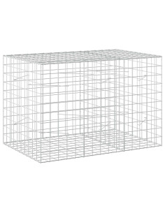 Gabione con Filo da 3,5 mm e Rete da 10x10 cm 150x100x100 cm 2