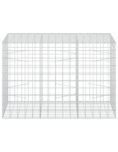Gabione con Filo da 3,5 mm e Rete da 10x10 cm 150x100x100 cm