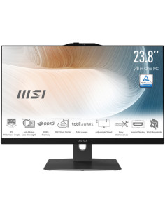 MSI PC AIO 23,8" BLACK Intel Core 3 100U 8GB 256GB SSD WIN 11 PRO