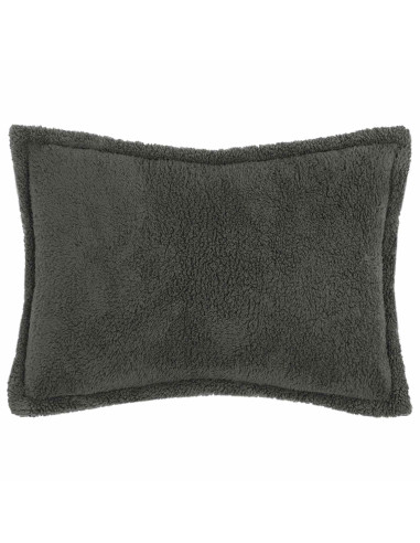Federa 6 pcs HOUTEN Grigio Scuro 50 x 70 cm Bouclé