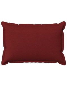 Federa 2 pcs HOUTEN Rosso Vino 50 x 75 cm Lino 2