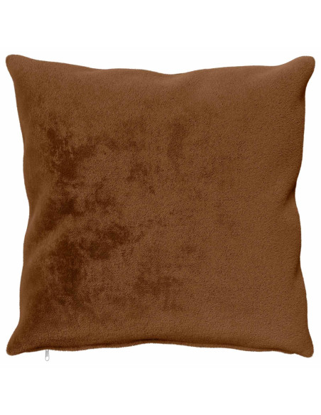 Federa 2 pz HEERLEN Marrone Chiaro 60 x 60 cm Flanella