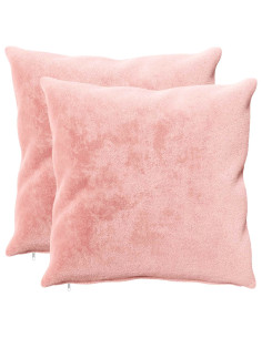 Federa 2 pz HEERLEN Rosa 65 x 65 cm Flanella 2