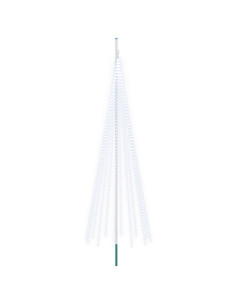 Luci per albero di Natale con picchetti e asta per bandiera 2