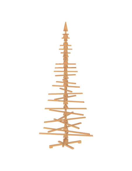 Albero di Natale in legno KOTKA 240 cm Legno Massello di Pino