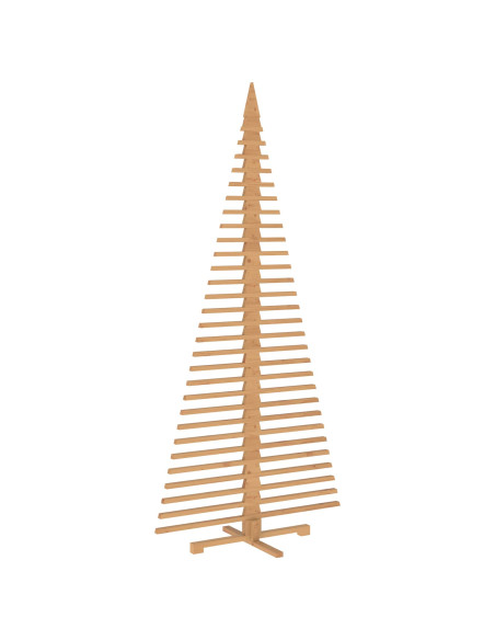 Albero di Natale in legno KOTKA 240 cm Legno Massello di Pino
