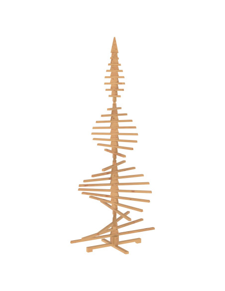 Albero di Natale in legno KOTKA 240 cm Legno Massello di Pino