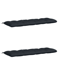Cuscini per Panchina VIANEN 2 pz 100% Poliestere Blu Scuro 2