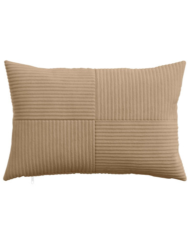 Federa 6 pz ALMELO Marrone 30 x 50 cm corduroy