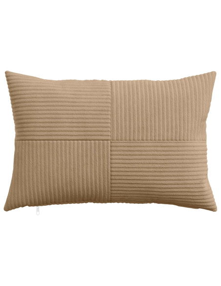 Federa 2 pz ALMELO Marrone 40 x 60 cm corduroy