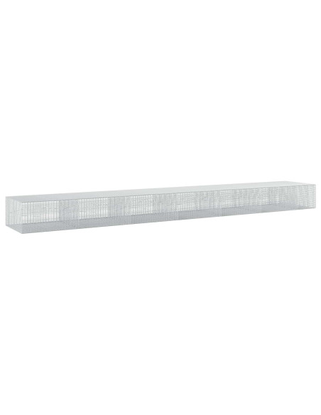Gabione con Filo da 5 mm e Rete da 5x2,5 cm 650x100x50 cm