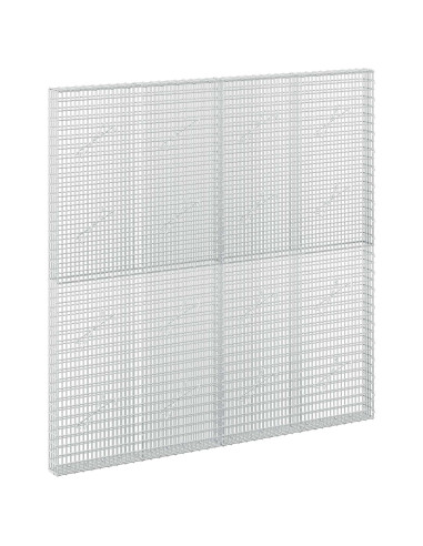Gabione con Filo da 5 mm e Rete da 5x2,5 cm 200x10x200 cm