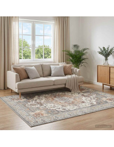 Tappeto ORIZ Marrone 160 x 230 cm 100% Poliestere