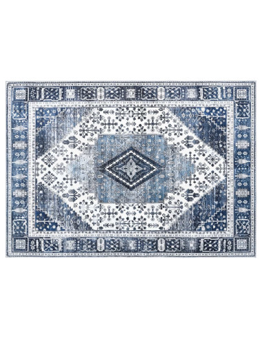 Tappeto ORIZ Blu Scuro 200 x 280 cm 100% Poliestere