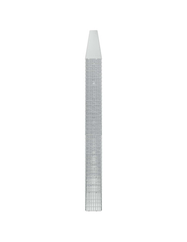 Gabione con Filo da 5 mm e Rete da 5x2,5 cm 1200x20x200 cm