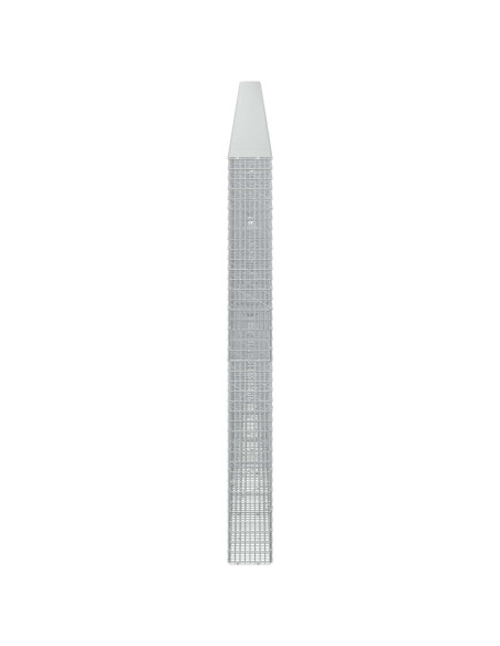 Gabione con Filo da 5 mm e Rete da 5x2,5 cm 1200x20x200 cm